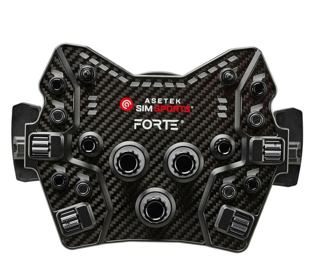 Asetek Forte GT Button Box V2 - black, orange - 1369921 - zdjęcie